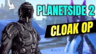 Planetside 2 Cloak Ability is Overpowered (Planetside 2 Gameplay PC)