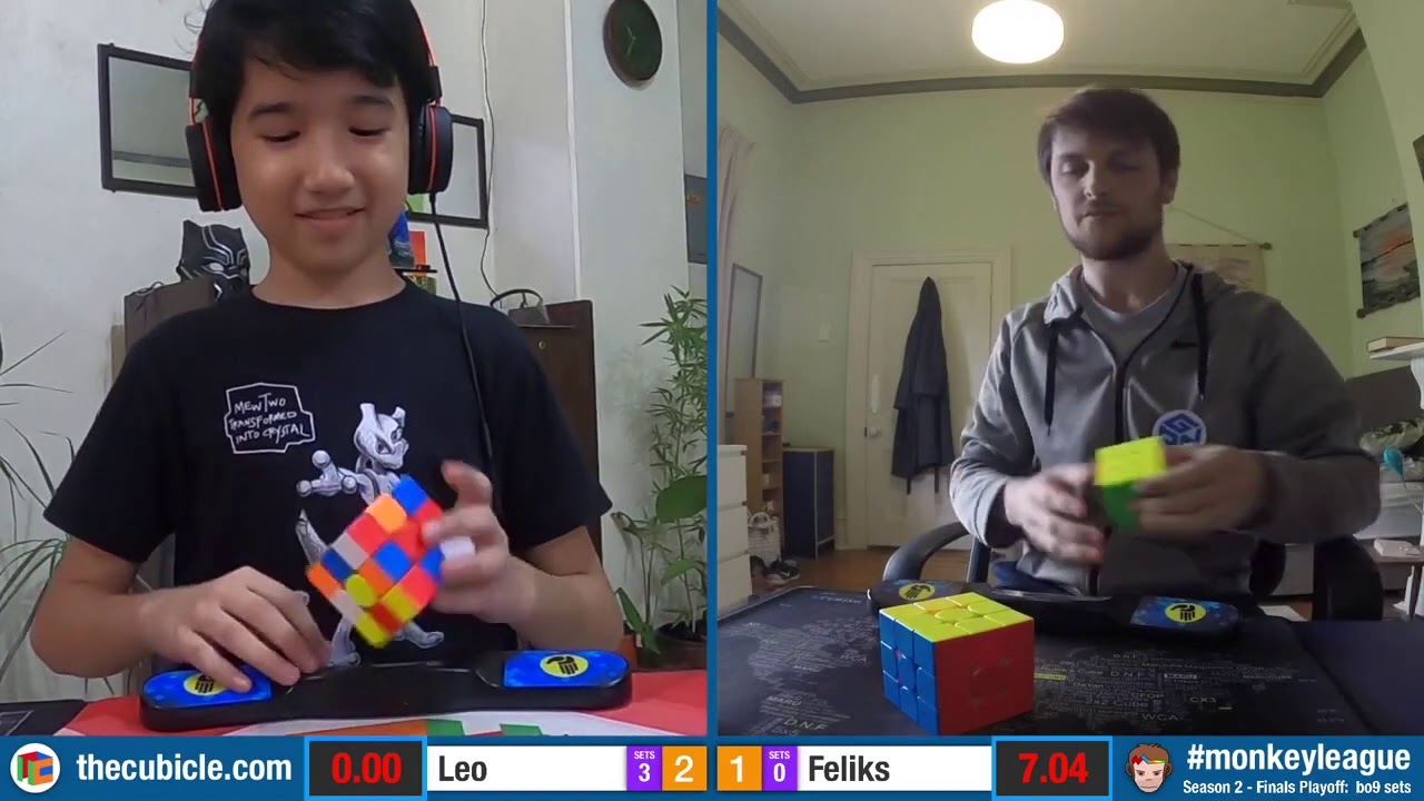 Leo Borromeo vs Feliks Zemdegs YouTube