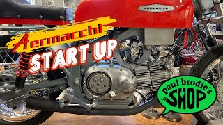 Aermacchi Start Up // Paul Brodie's Shop