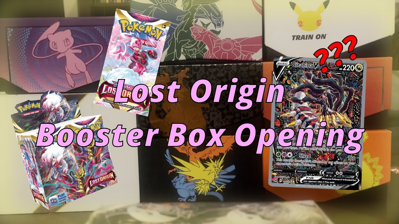 Pokémon TCG Lost Origin Booster Box Opening - YouTube