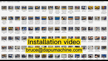 DAPU after sales service for wire mesh welding machines and wire mesh weaving machines