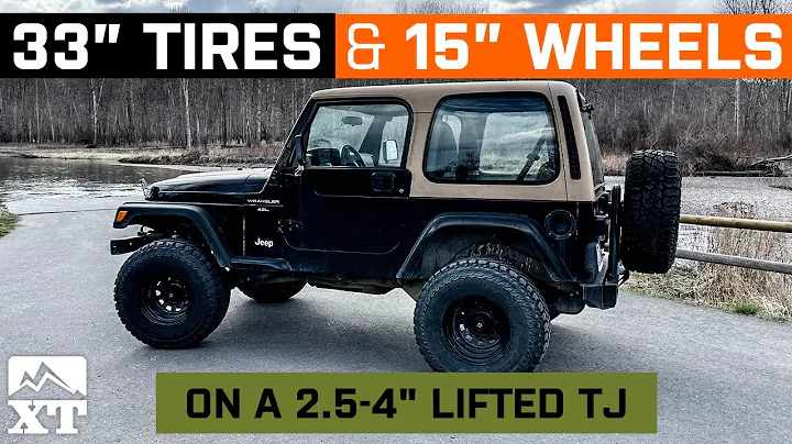 2-4" Lifted TJ | 33x12.5R15 | 15x10 Wheels - W&T Fitment