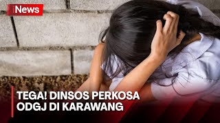 Sadis! Petugas Dinsos Perkosa Wanita ODGJ di Karawang, Jawa Barat