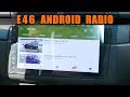 Doppel DIN Android Radio für den E46! | E36 TAZ