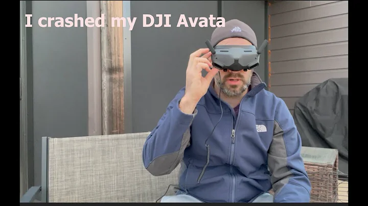 DJI Avata FPV Drone - First Flight - Manual Mode Fail