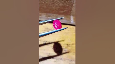 ruby Yên Bái nhỏ xinh màu đẹp 650k #love #gemstone #ruby