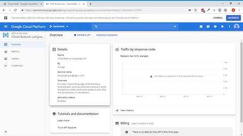 Google Cloud Platform - Sentiment Analysis
