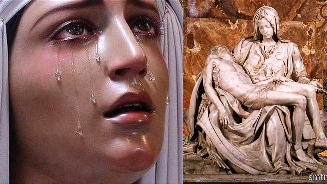 Плачь матери видео. Богородица мироточит. Мироточение Девы Марии. Икона Божией матери плачет мироточит.