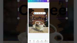 canva coffee ☕ design📈 idea.