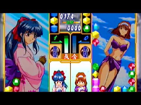 Sakura Wars Hanagumi Taisen Columns (1997) Sakura Shinguji Playthrough / SEGA Saturn / iPlaySEGA