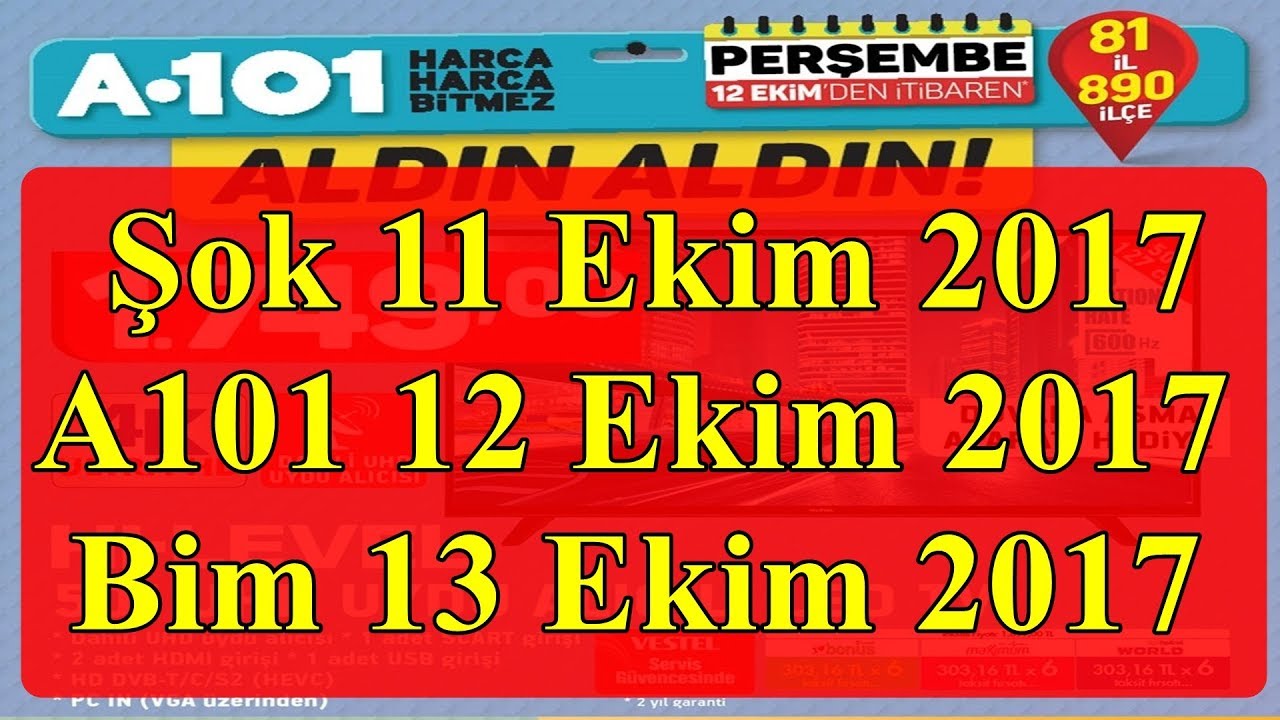 BİM 13 Ekim 2017 Kataloğu BİM 13 Ekim 2017 Kataloğu