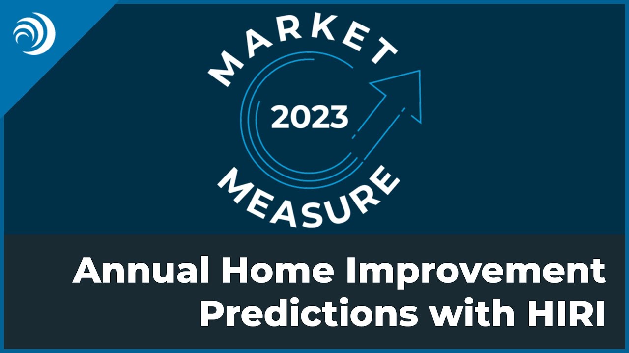 Annual Home Improvement Predictions with HIRI