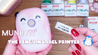 ASMR | Unboxing With Me ft. MUNBYN Penguin Label Maker