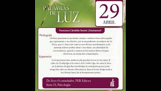 Palavras de Luz em Português e Esperanto – 29/04/2023