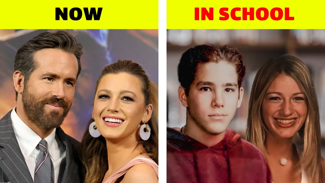 What Did Famous Hollywood Couples Look Like in Their School Days?