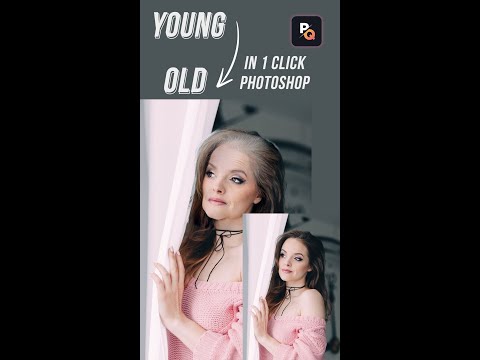 Young to Old photo transformation| Tutorial 2022 #Shorts