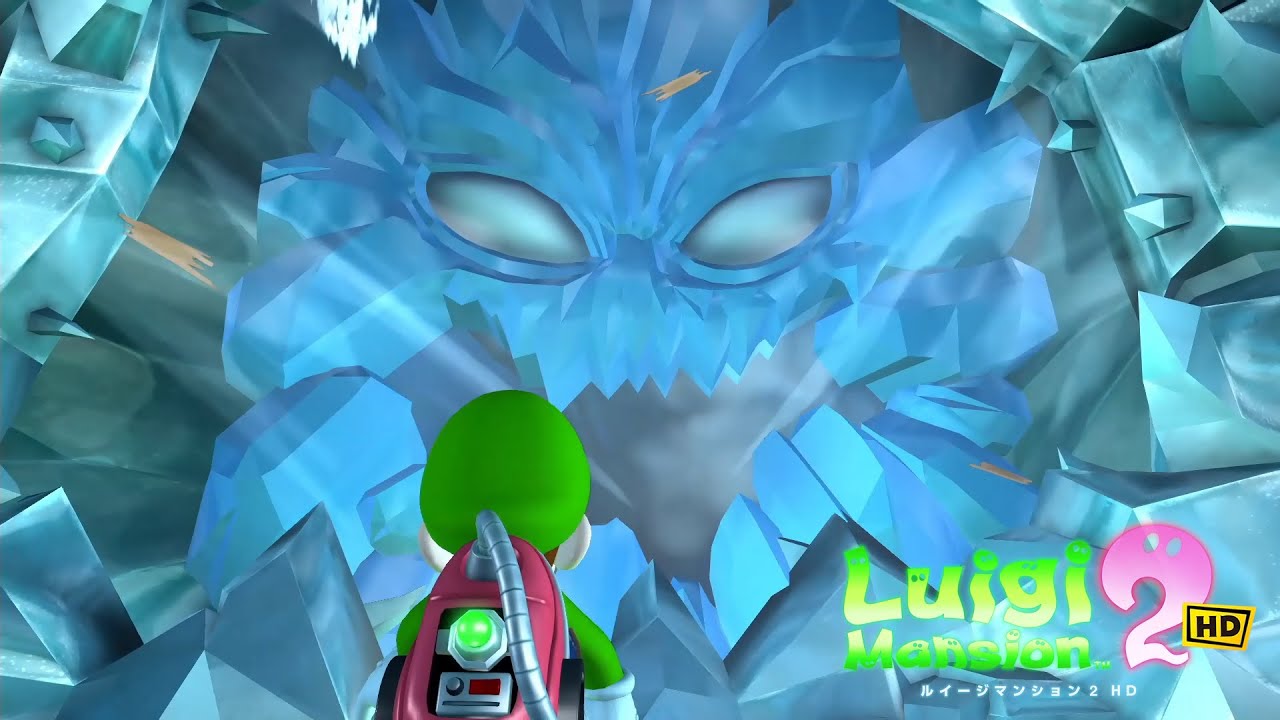 アイスチェイス！ルイージ VS ヒョーイ【ルイージマンション2 HD】#18