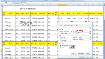 How to Repeat Rows & Column on All Excel Pages (Row on Top)