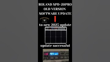 ROLAND SPD-20PRO (SOFTWARE VERSION UPDDATE ) जल्दी update करें 💥💥💥 #spd20pro