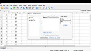 Famous Module 1-5B: Recode into Same and Different Variable Profile