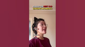 ranking the BEST old SINGING moments