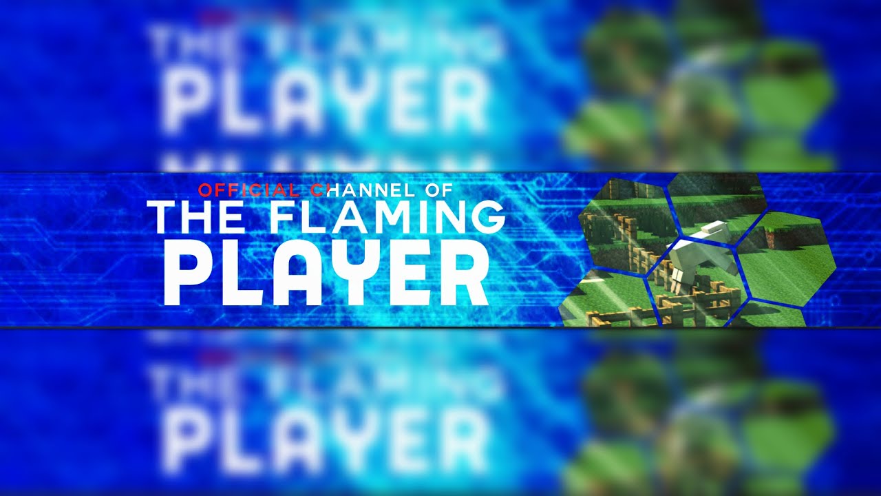 2D Minecraft Banner SpeedArts Revamp | TheFlamingPlayer