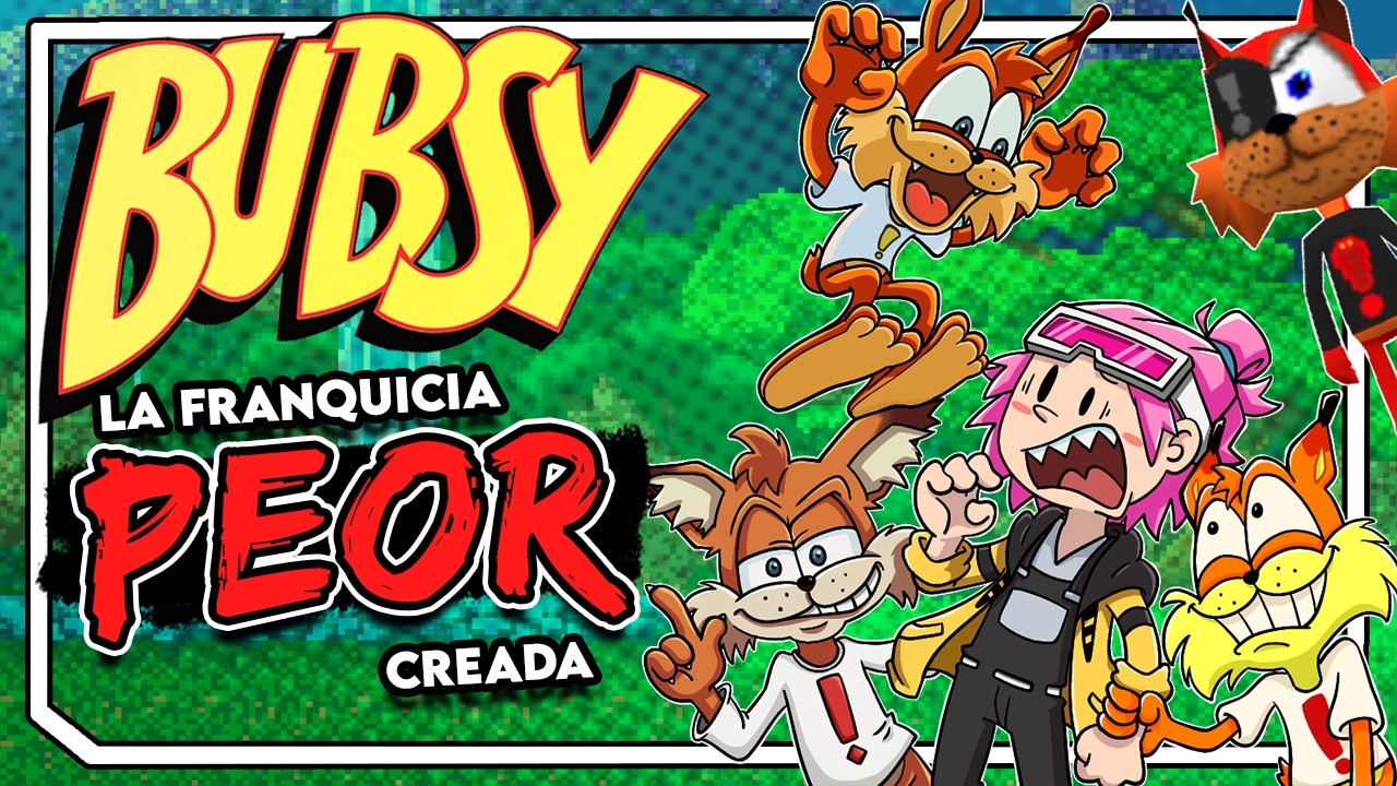 completé TODOS los juegos de BUBSY...no debí hacerlo 😭