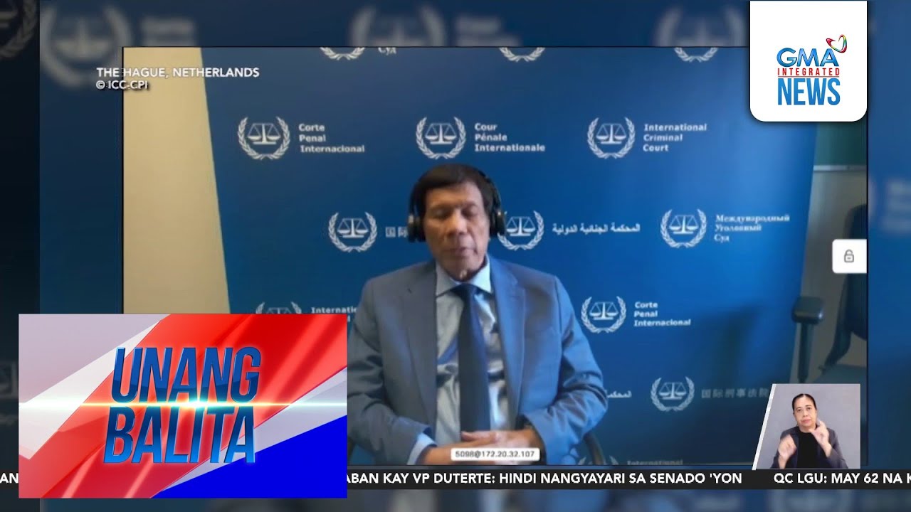 Interim release ni FPRRD, muling hiniling ng kaniyang defense team dahil sa mahina... | Unang Balita