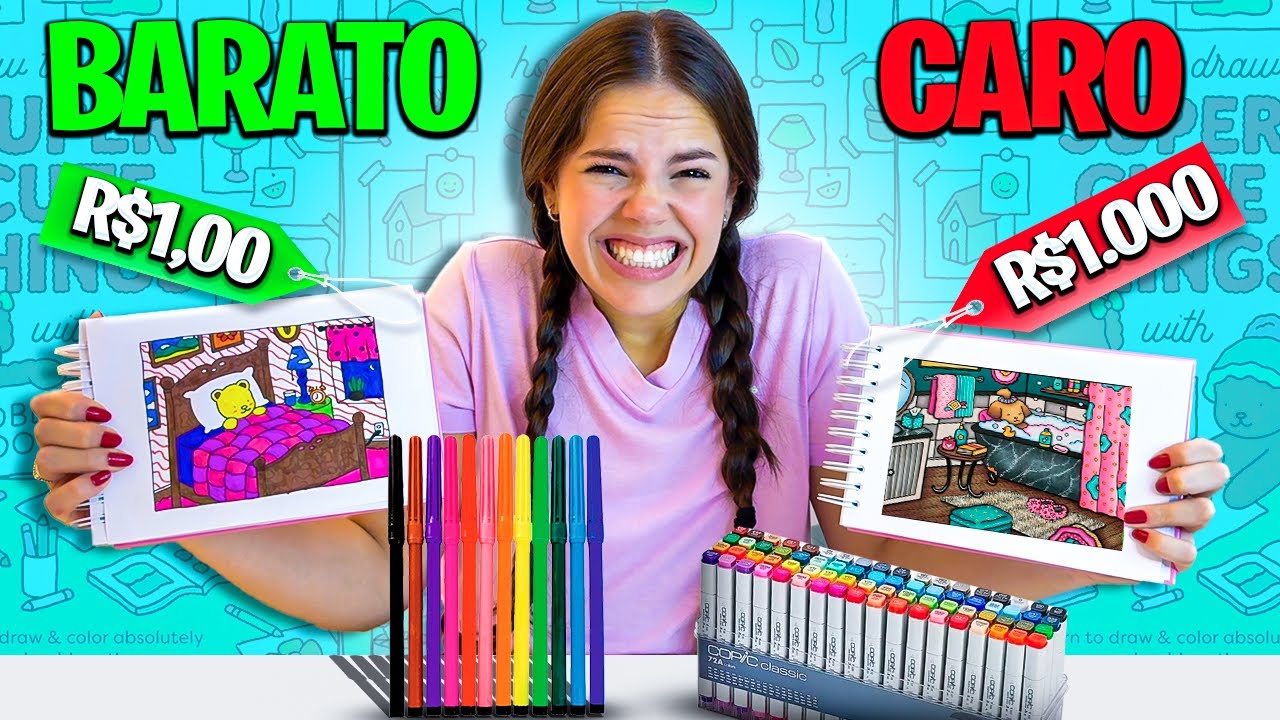 BOOBIE GOODS CARO VS BARATO **pintando com 120 cores e uma surpresa!