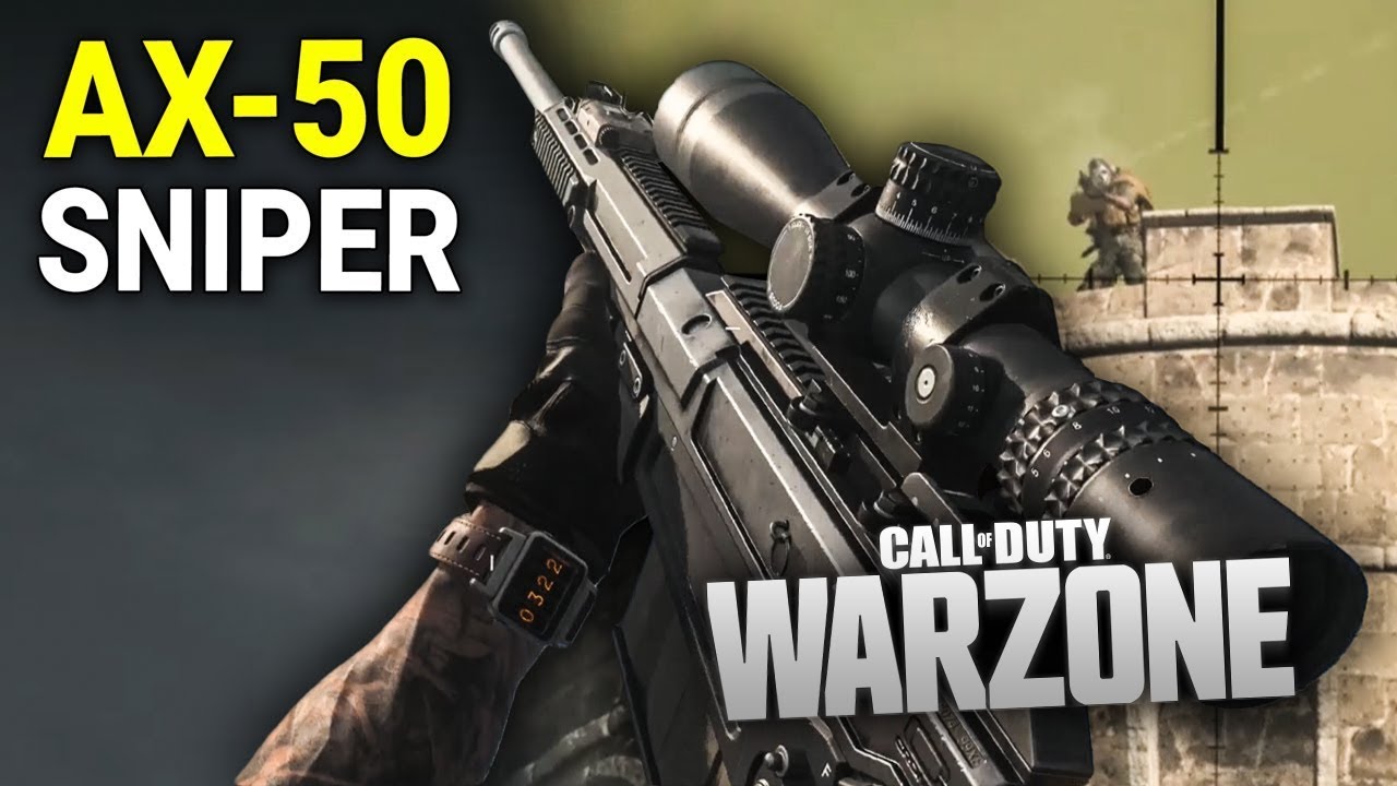 EL MEJOR *FRANCOTIRADOR DE WARZONE AX50* - YouTube