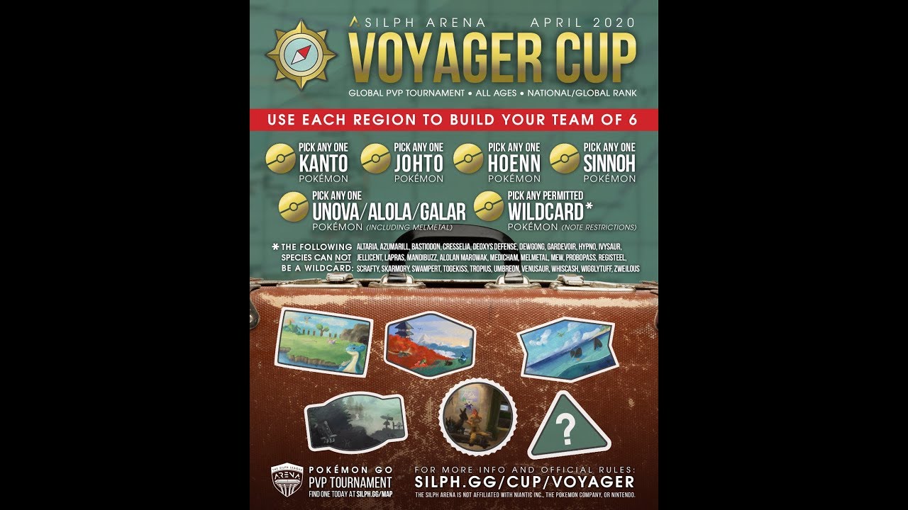 VOYAGER CUP - RAID44 - FINAL MATCH with SEAKING - Pokemon Go - Silph Arena  