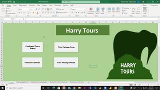 IM/2017/074 - VBA Mini Project (Web Based-Tourist Management and Booking System for Harry Tours)