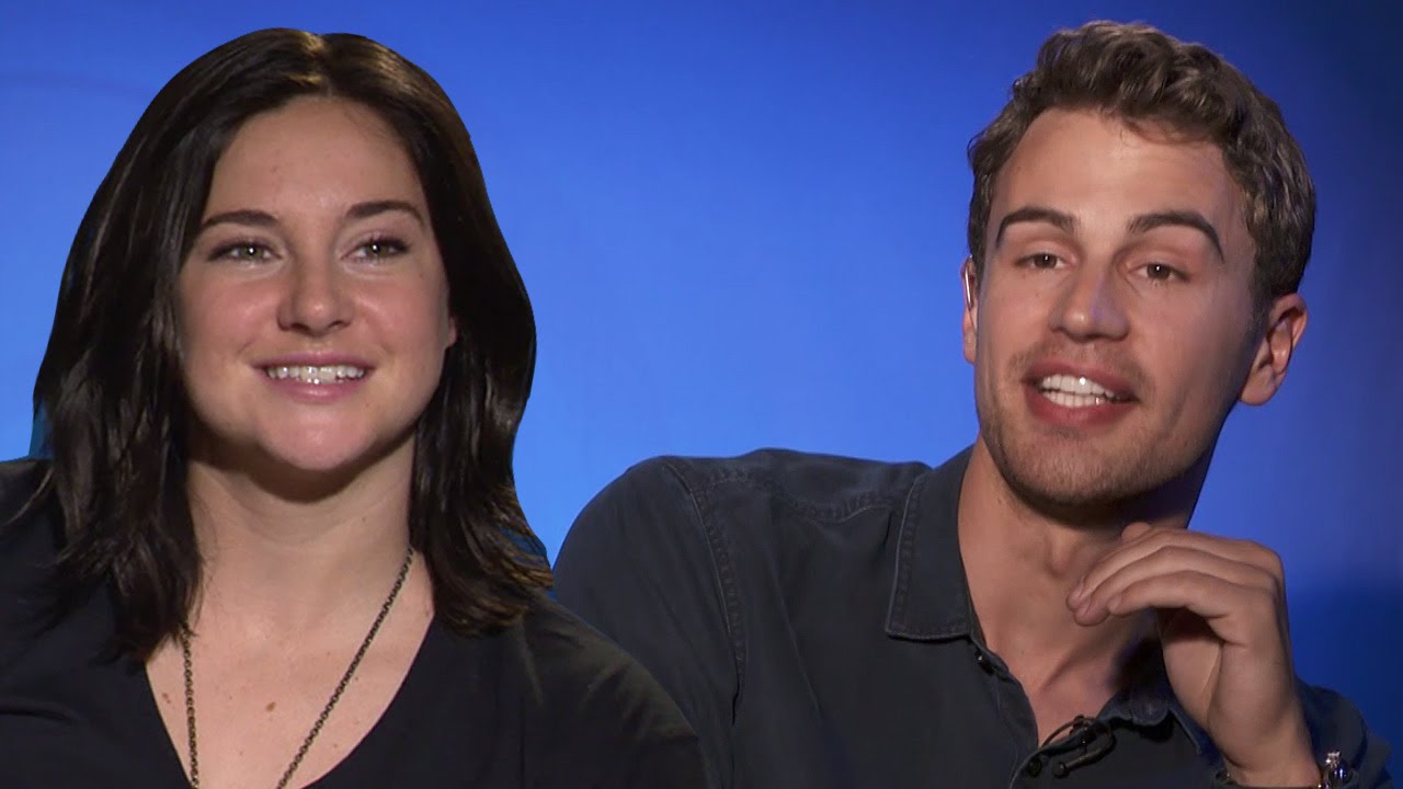 Theo James & Shailene Woodley Talk Kissing In Insurgent 'Rapid Fire ...