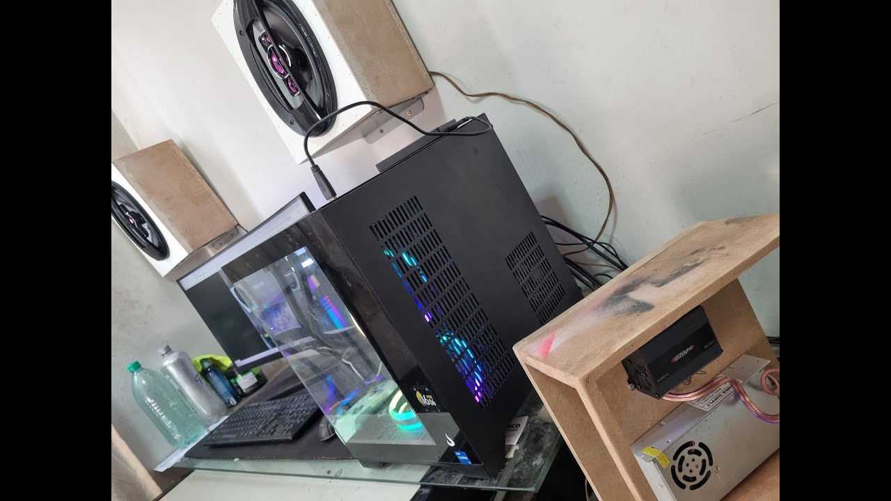 Som automotivo em casa! no PC 😱