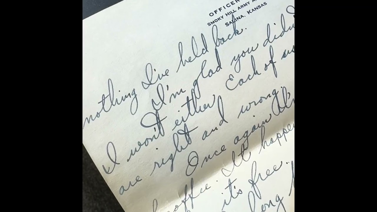 Letters Ray To SHIRL Nov. 17, 1945