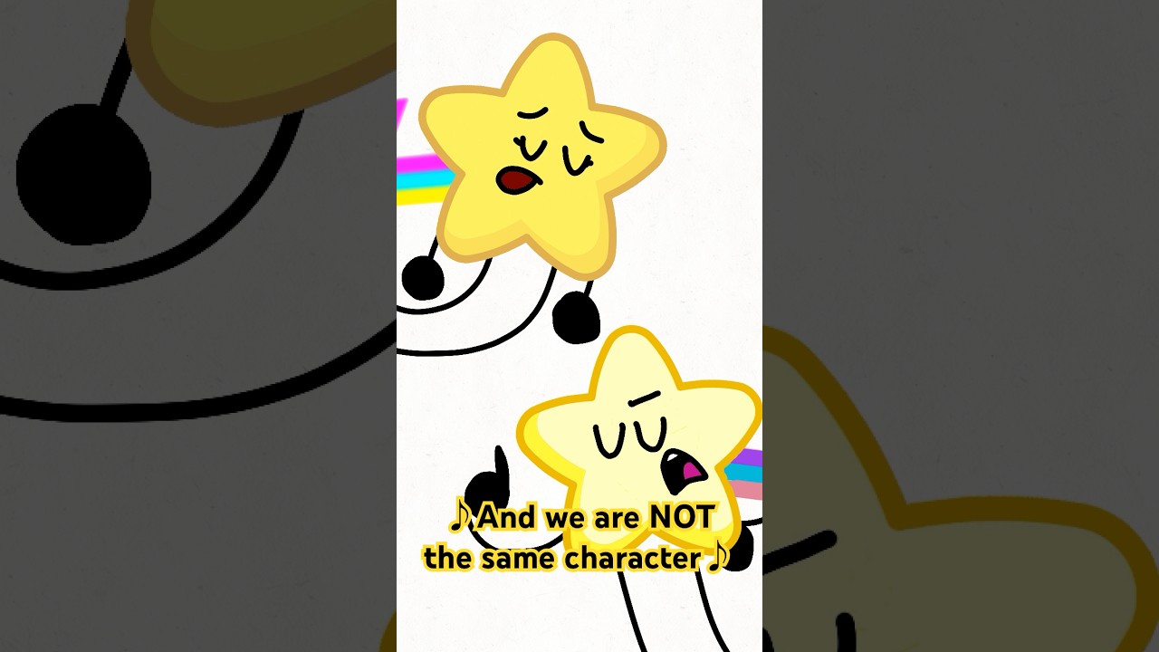 We are NOT the same character // 