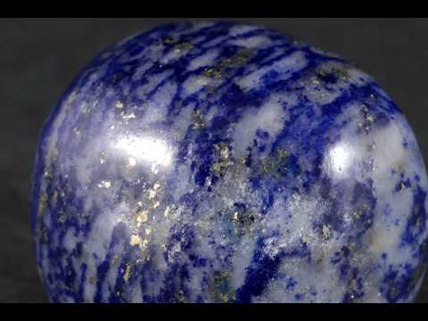 ラピスラズリ タンブル 15.3g / Lapis Lazuli - YouTube