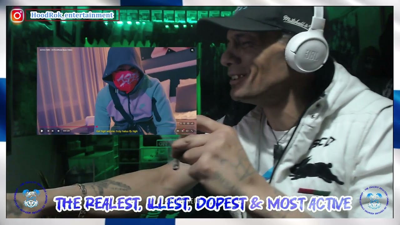 Finnish Rap Reaction: A410 & Y4RO - CCTS (Official Music Video)