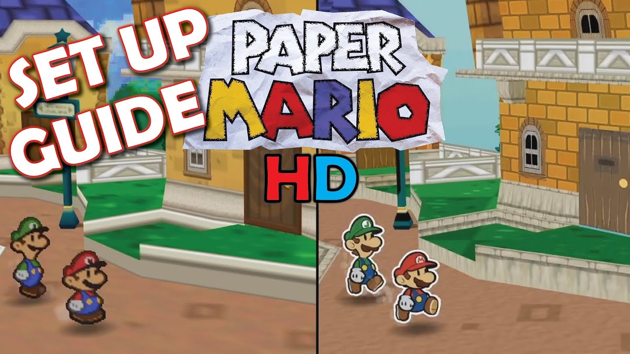 Easy Paper Mario 64 Hd Setup Tutorial Guide For Project64 Using