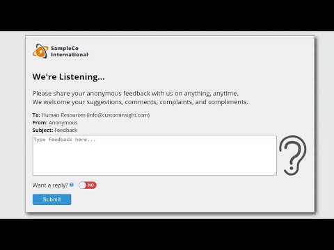 Online Suggestion Box
