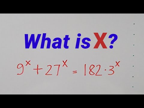 Solving Exponential Equation