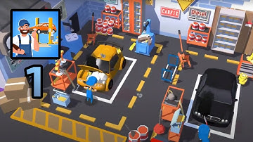 Car Fix Tycoon Gameplay Walkthrough - Part 1 (Android,IOS)