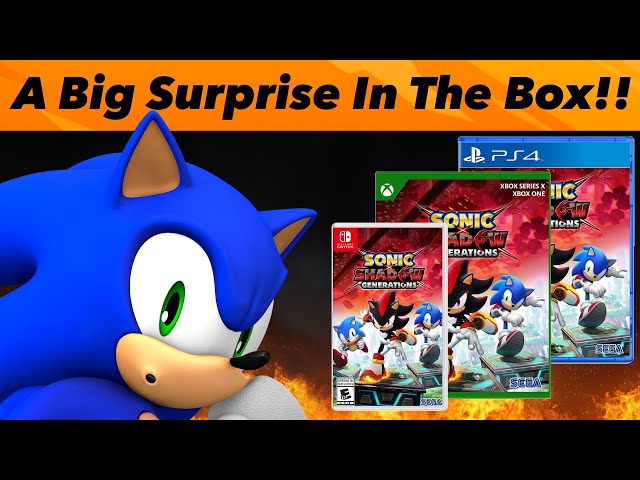 All Physical Copies Of Sonic X Shadow Generations Include An
