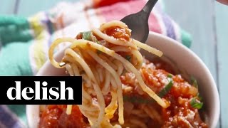 How To Make Roasted Marinara Sauce | Delish
