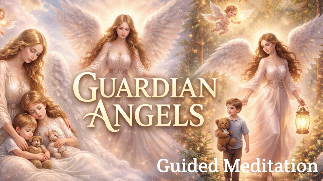 Angal Rashka Guardian Angel Meditation | Raksha Purusha Dhyana | Reiki Temple. - YouTube