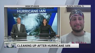 Team Rubicon assists in the recovery and clean-up efforts in Florida after Hurricane Ian leaves a pa