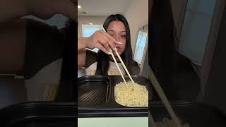 SET UP A MUKBANG WITH ME! 🔥 2X Spicy Buldak Ramen Challenge #wellness #morningroutine