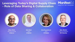 Leveraging Today’s Digital Supply Chain - Role of Data Sharing and Collaboration