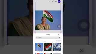 India flag AI background photoroom app #independenceday#shortvideo#viralvideo#song screenshot 5