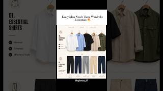 Men's Fashion Essentials You Must Own in 2026 #shorts #mensfashion